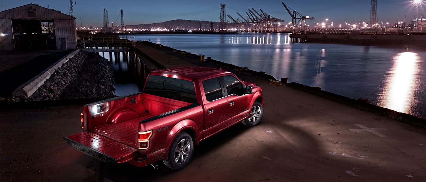 Red 2019 Ford F-150
