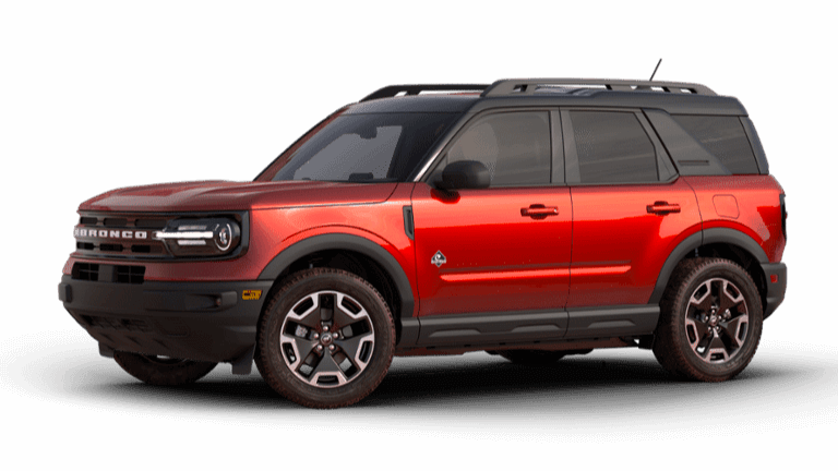 2022 Ford Bronco Sport Outer Banks Exterior - Hot Pepper Red