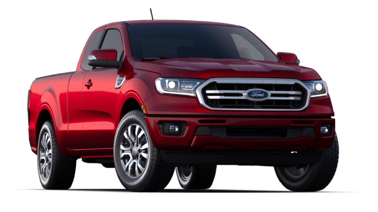 2021 Ford Ranger Lariat Rapid Red