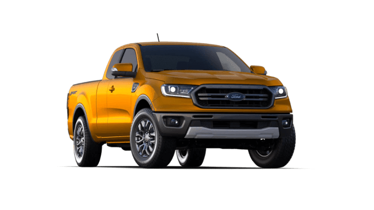 2022 Ford Ranger Lariat - Cyber Orange Metallic