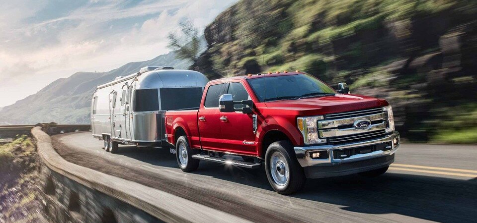 2018 Ford F-250 2018 Ford F-250 towing a trailer