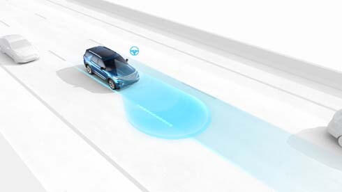 2020 Ford Explorer lane keeping