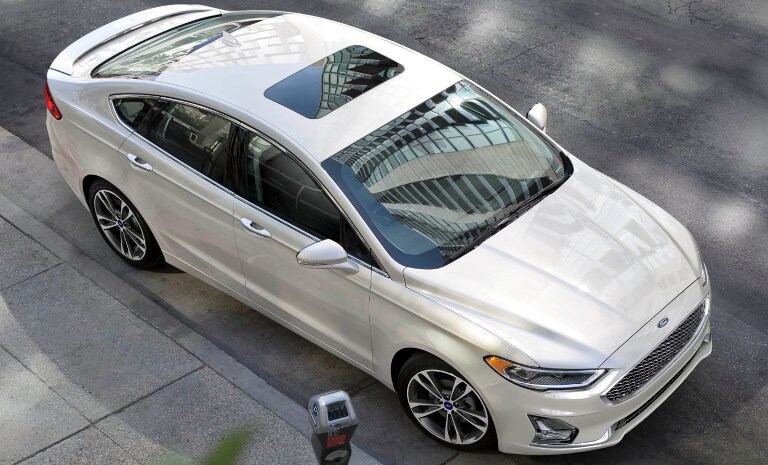 White 2020 Ford Fusion exterior