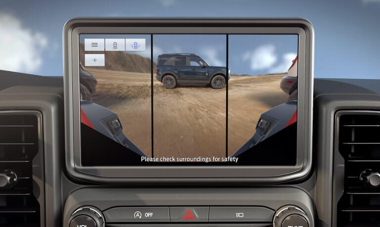 2022 Ford Bronco Sport Interior Rear Camera