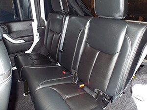 Custom White Jeep Wrangler Sahara for Sale