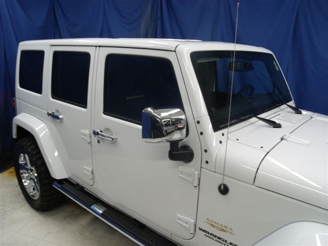Custom White Jeep Wrangler Riverdale Customs