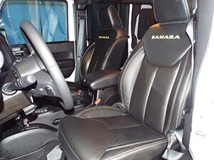 Custom White Jeep Wrangler Sahara for Sale