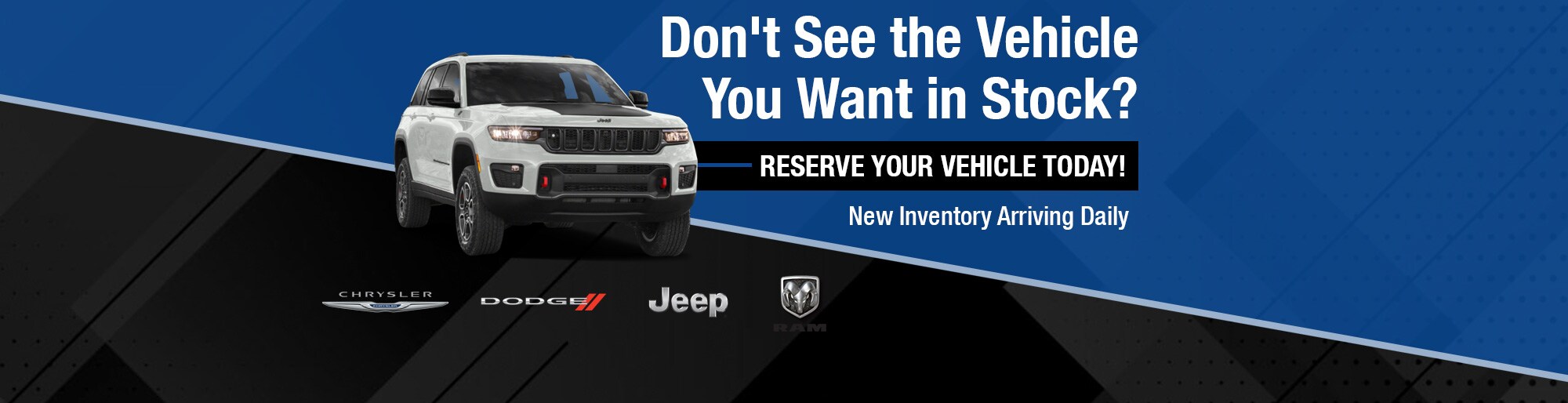 Reserve Your Vehicle