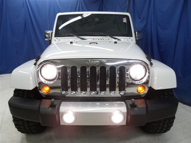 Custom White Jeep Wrangler Riverdale Customs