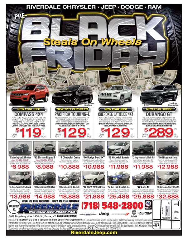Riverdale Black Friday Steals on Wheels