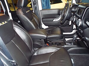 Custom White Jeep Wrangler Sahara for Sale