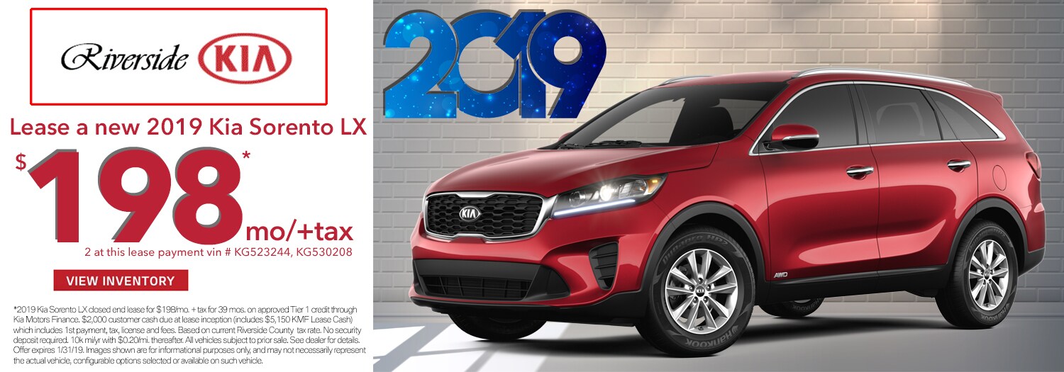January Riverside KIA Sorento Lease Ad.jpg