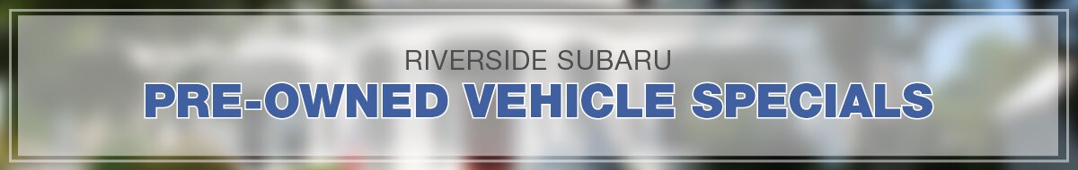 Pre-Owned Vehicle Specials