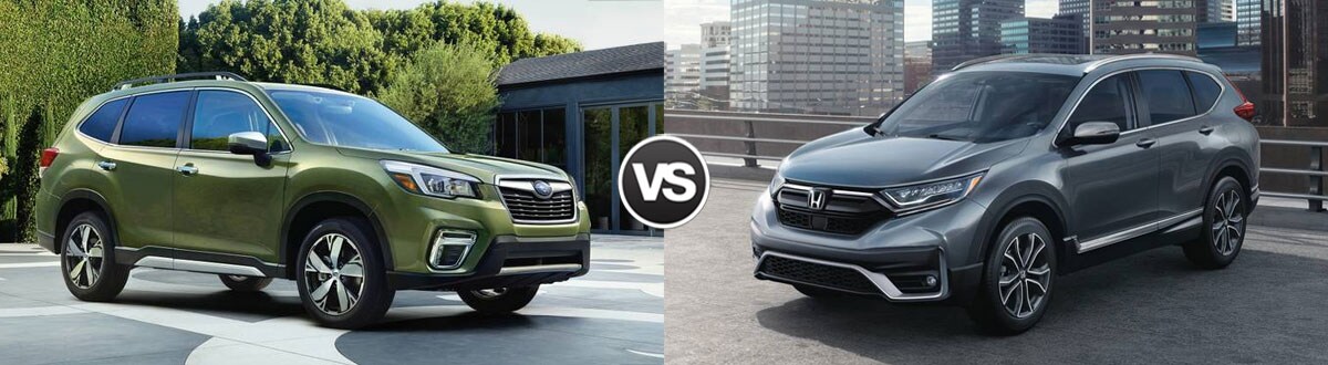 2020 Subaru Forester vs 2020 Honda CR-V