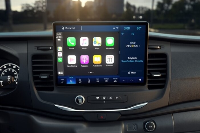 2022 Ford E-Transit Infotainment Console 2022 Ford E-Transit Infotainment Console