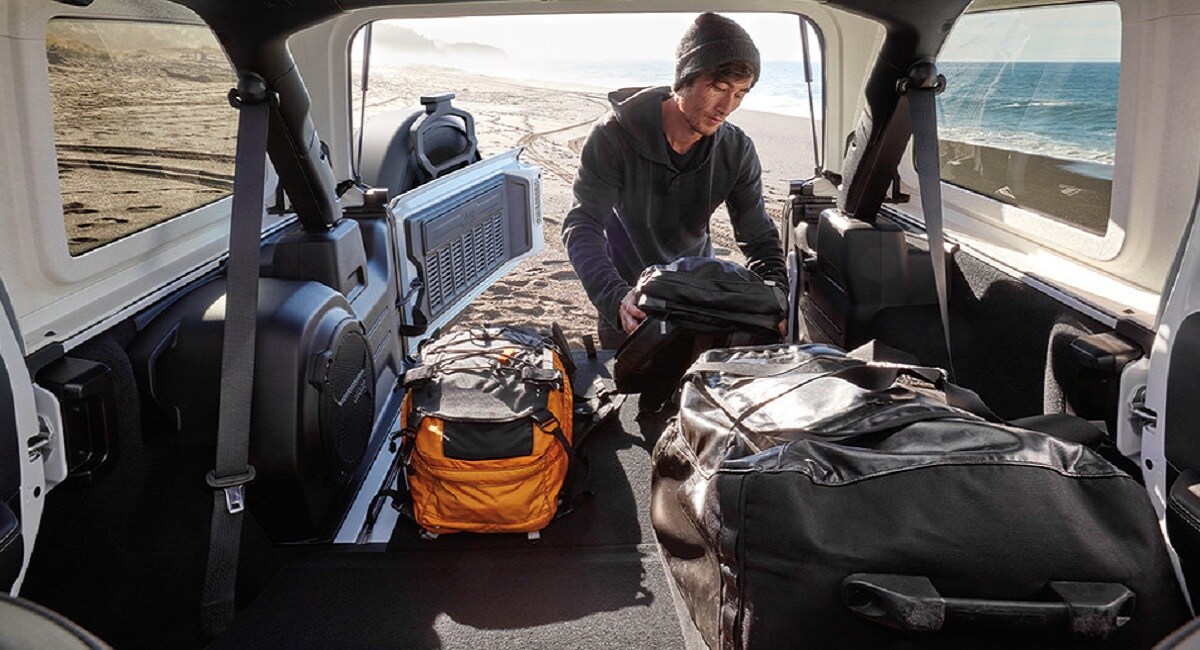Jeep Wrangler Rear Cargo