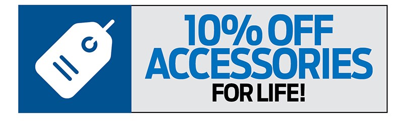 10% Off Accessories For Life