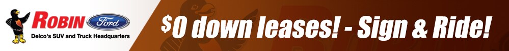 $0 down leases at Robin Ford