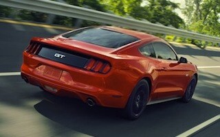 Exterior of the 2016 Ford Mustang Exterior of the 2016 Ford Mustang