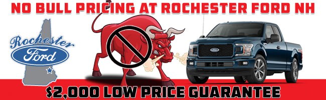 No Bull pricing at Rochester Ford NH