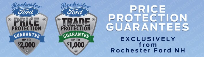 Guaranteed Price and Trade Protection at Rochester Ford NH