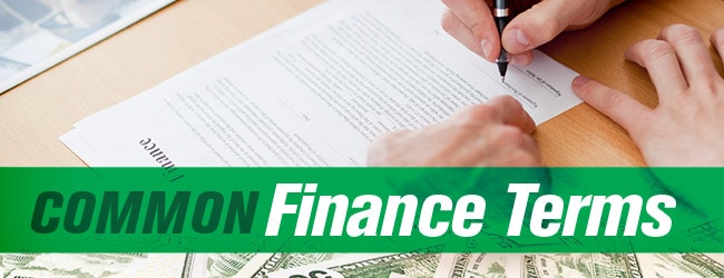 Common Finance Terms In Rochester Hills, MI