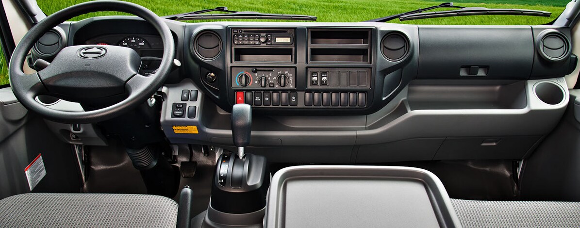 HINO 155 Medium Duty Truck Interior