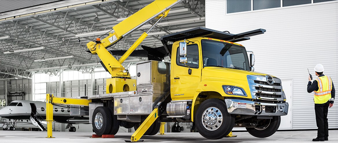 Hino 338 Rochester Truck