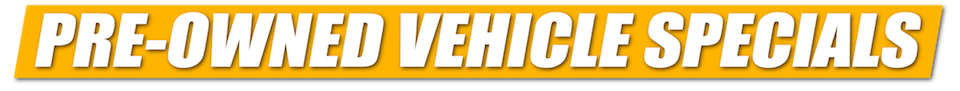 Used Vehicle Specials