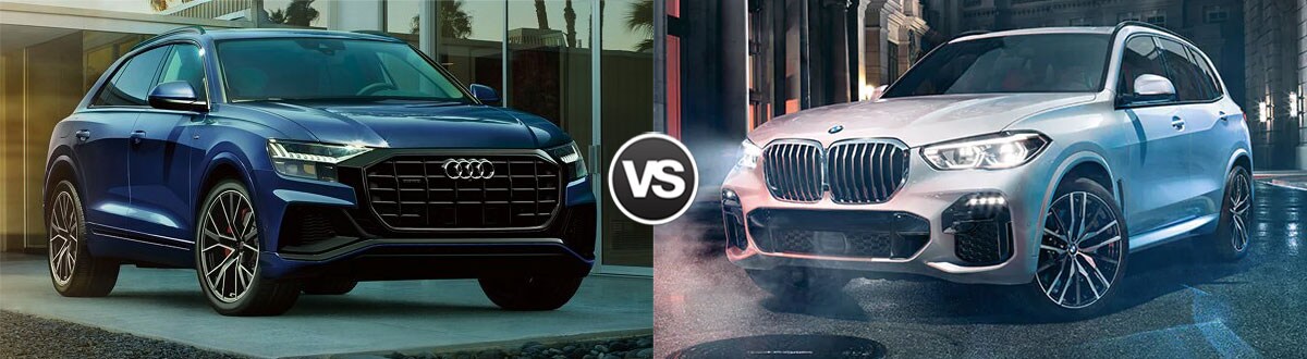 2019 Audi Q8 vs 2019 BMW X5