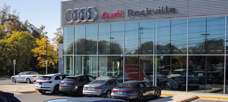 Audi Rockville dealership in Rockville, Maryland