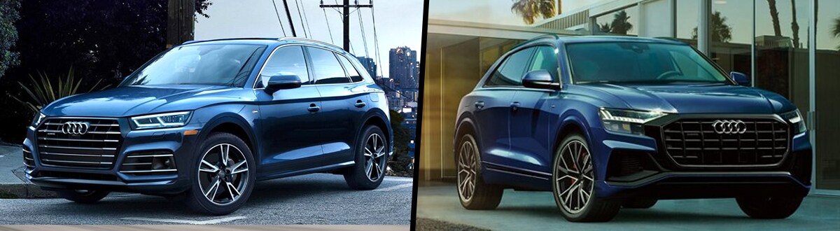 2020 Audi Q5 vs 2020 Audi Q8