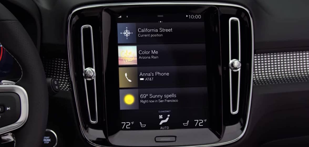 2019 Volvo XC40 Touchscreen