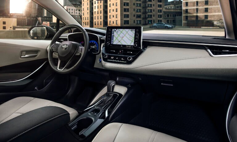 2020 Toyota Corolla navigation & infotainment