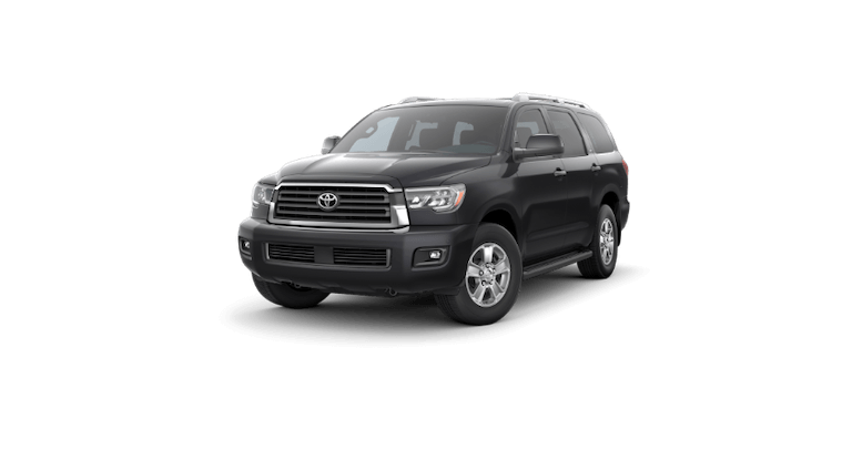 2020 Toyota Sequoia A black 2020 Toyota Sequoia