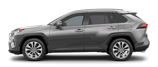 2020 Toyota RAV4 A silver 2020 Toyota RAV4
