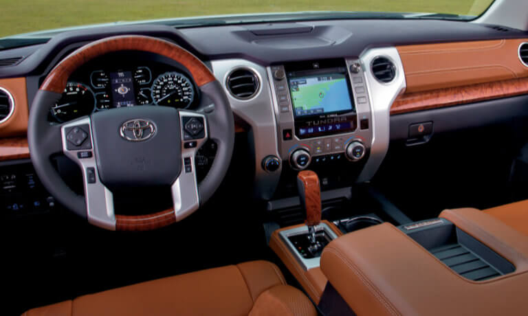 Tundra front infotainment