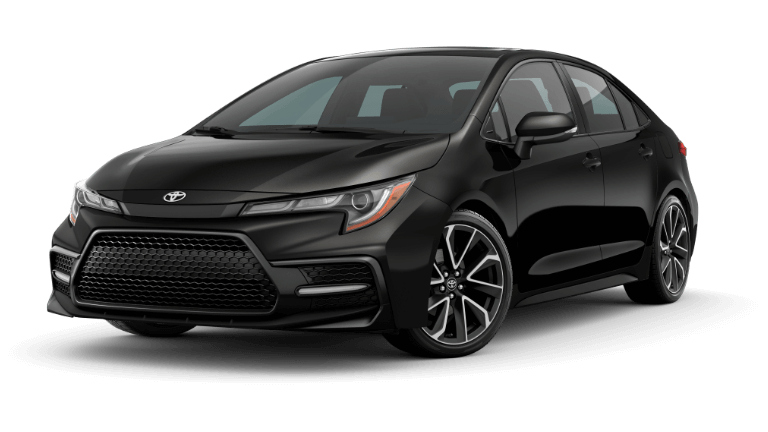 2020 Toyota Corolla XSE - black sand