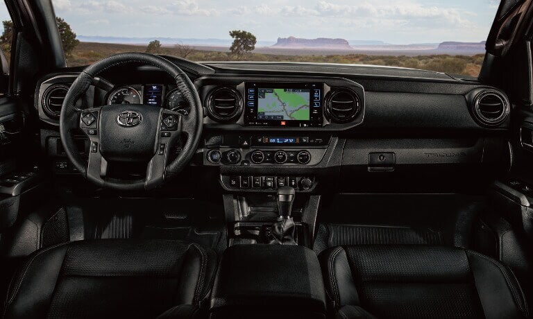 Toyota Tacoma front-interior