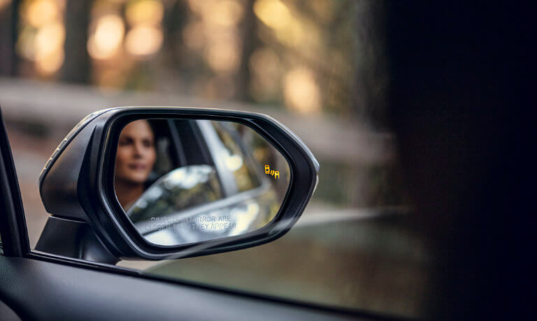 Corolla blind-spot mirror sense