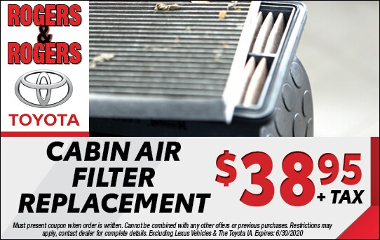 060.338.01_Rogers_and_Rogers_Toyota_542x342_Cabin Filter_Dealer_Special.jpg