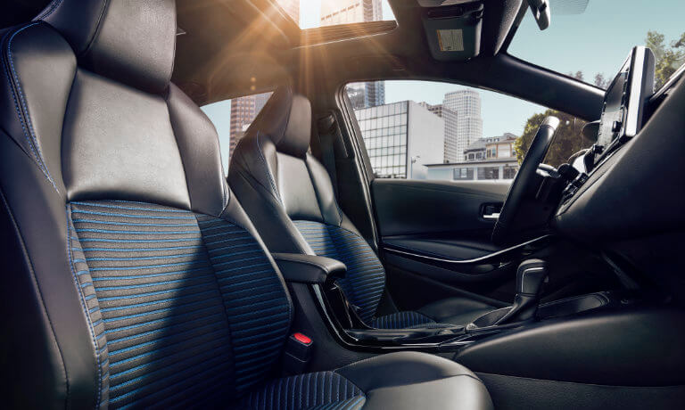 Corolla interior