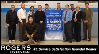 Rogers Hyundai: #1 Service Satisfaction Hyundai Dealer