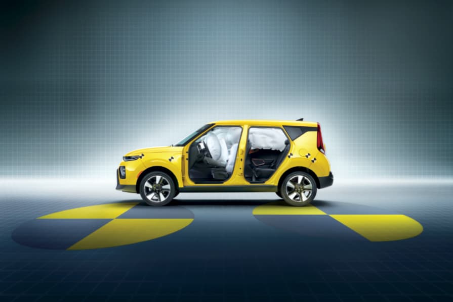 2020 Kia Soul safety airbags