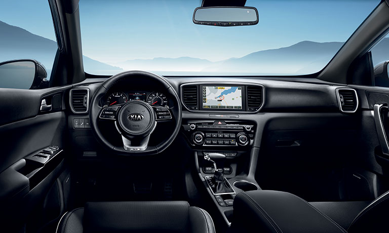 2020 Kia Sportage interior fronts seats