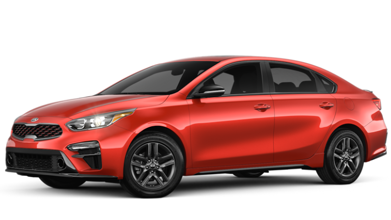 2020 Kia Forte GT-Line in orange