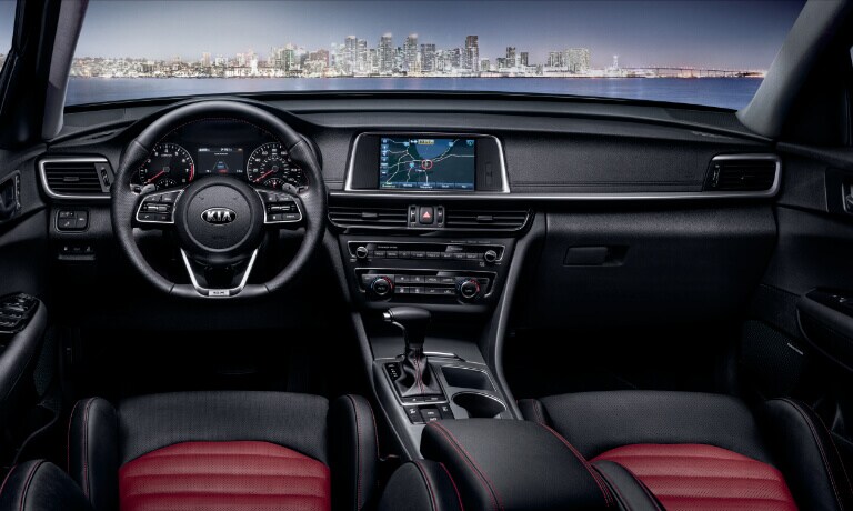 2020 Kia Optima Interior front seats