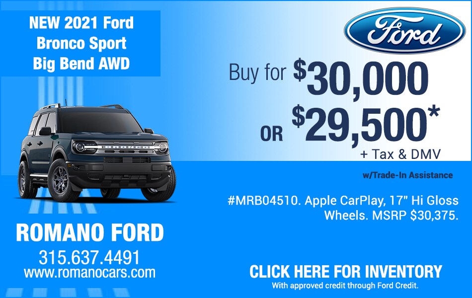 New 2021 Ford Bronco Sport Big Bend AWD New 2021 Ford Bronco Sport Big Bend AWD