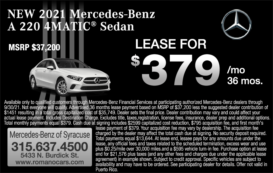 New 2021 Mercedes-Benz A 220 4MATIC Sedan New 2021 Mercedes-Benz A 220 4MATIC Sedan