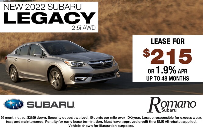 New 2022 Subaru Legacy New 2022 Subaru Legacy
